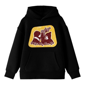 Bioworld A Christmas Story Kids I Triple Dog Dare Ya Youth Black Graphic Hoodie - 1 of 3