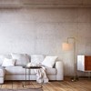 58" Barden Floor Lamp with Bamboo Shade - Globe Electric - 3 of 4