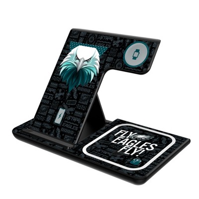 Keyscaper Philadelphia Eagles 2024 Edition 15-Watt 3 in 1 Charging Station