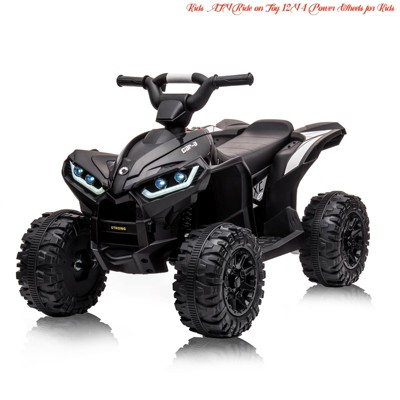 3-8 Years Kids Ride on Toys,12V Ride on Car w/ Remote Control, Electric Car w/ Music, Lights, Horn & 3 Speeds