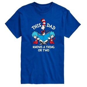 Men's - Dr. Seuss - This Dad Knows A Thing Or Two Short Sleeve Graphic T-Shirt - 1 of 4