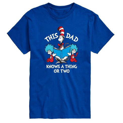 Men's - Dr. Seuss - This Dad Knows A Thing Or Two Short Sleeve Graphic T-Shirt - image 1 of 4