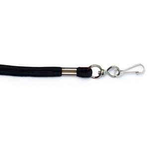 kemp Rope Lanyard - Soft Nylon Lanyards for ID Badges, 19” Long, 6 Warp Thickness Black pack 1 - 1 of 4
