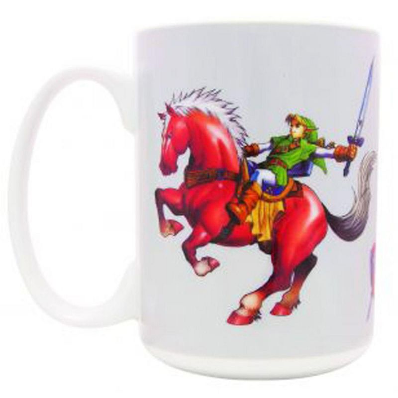 Dark Horse Comics Legend of Zelda Ocarina of Time: Link on Epona Mug, 1 of 4