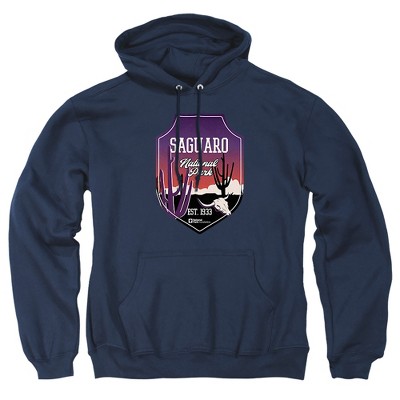 Men's Saguaro National Park Illustrated Landscape Pull-Over Hoodie