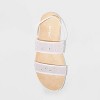 Kids' Elana Embellished Mesh Comfort Sandals - Cat & Jack™ Lavender - 3 of 4