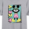 Women's - Disney - Mickey Sunbathe Oversized Graphic T-Shirt - 2 of 4