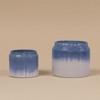 KTMBDW 8/6'' Modern Ceramic Planter Set of 2, Indoor-Outdoor Planter with Gradient Design for Patio, Garden, Windowsill - 2 of 4