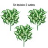 Collections Etc Hosta Bushes Picks - Set of 3 - 4 of 4