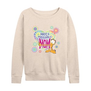 Women's - Nickelodeon - Mother's Day Lightweight French Terry Wide Neck Long Sleeve Shirt - 1 of 4