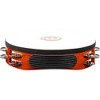 MEINL Traditional Goat-Skin Wood Tambourine Two Rows - 4 of 4