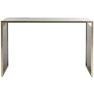 Kylie Console Table - CNS6201A - Black/Brass - Safavieh - 1 of 4