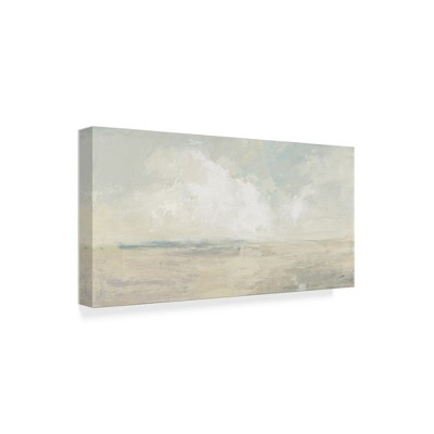 Trademark Fine Art -Julia Purinton 'Sky And Sand Pastel' Canvas Art