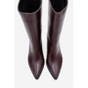 Juana - Burgundy Genuine Leather Pointed Toe Boot (Women) | Forever & Always Shoes - 2 of 4