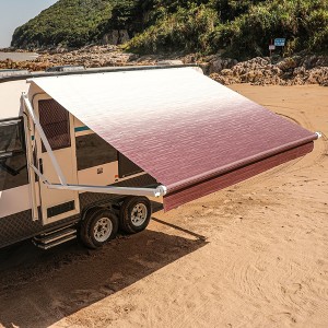 ALEKO Motorized 8 X 8 feet Retractable Patio RV Awning 8'x8' - 1 of 4
