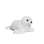 FAO Schwarz Lying Arctic Seal 15" Stuffed Animal