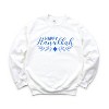 Simply Sage Market Women's Graphic Sweatshirt Happy Hanukkah Blue - 3 of 4
