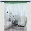 PiccoCasa Fringe String Single Panel Bedroom Door Window Divider Curtain - 4 of 4