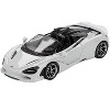 McLaren 750S Spider Cirrus Gray Limited Edition 1/64 Diecast Model Car by Mini GT - 4 of 4