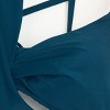 Women's Maternity Cutout Drawstring Swimsuit Tankini Set -Cupshe - 3 of 4