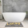 Unique Bargains Bathroom Cute Stylish Soft Absorbent Non-Slip Floor Mat - 2 of 4