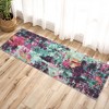 coucheta Machine Washable Area Rugs, Modern Abstract Soft Low Pile Non-Slip Stain Resistant Accent Carpet, for Living Room, Bedroom, Dining Room - 4 of 4