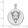 Black Bow Jewelry Sterling Silver Marshall Thundering Herd NCAA Extra Large Pendant - 2 of 3