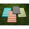 Colonial Mills Stripe It - Black White 2 ft.x8 ft. Runner (Rectangle) Rug Indoor/Outdoor 100% Polypropylene - 4 of 4