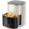 JIONJOY Compact & Large 6 Qt Air Fryer with Window Square , Roast, Reheat, Bake, Steam - 2 of 4