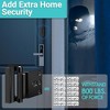DOMETOUR Home Security Reinforcement Door Lock, Child Proof, High Security Flip Latch for Inward Swinging Doors - 2 of 4