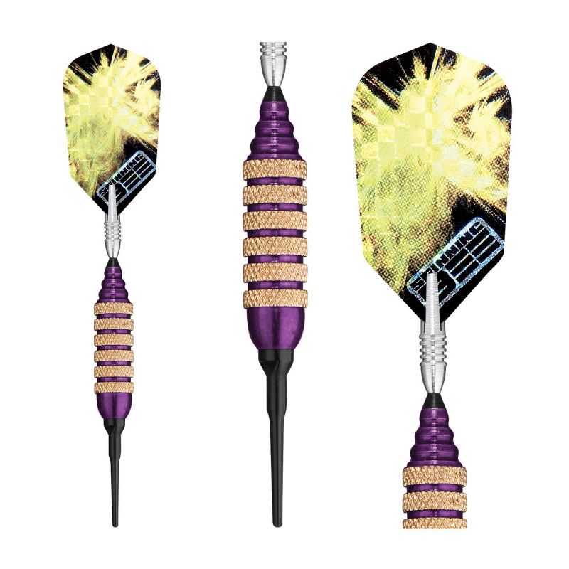 Viper Spinning Bee 16 Grams Soft Tip Darts - Purple, 4 of 11