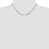 Black Bow Jewelry 2.2mm, 14k White Gold, Solid Cable Chain Necklace - 2 of 4