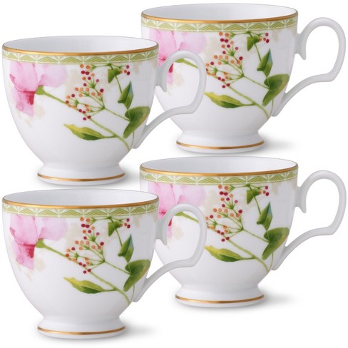 Noritake Poppy Place Set Of 4 Cups : Target