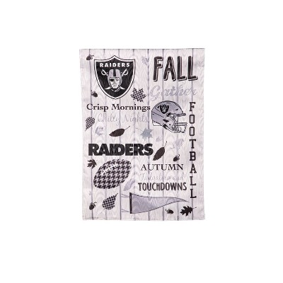 Evergreen Las Vegas Raiders Garden Flag 12 x 18 Inches Indoor Outdoor Decor