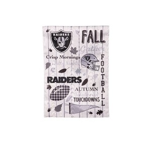 Evergreen Las Vegas Raiders Garden Flag 12 x 18 Inches Indoor Outdoor Decor - 1 of 1