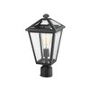 Z-Lite Talbot 1 - Light Post Light in  Black - 2 of 4