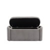 CAVINAS Versatile Storage Ottoman Bench with Storage,Living Room Ottoman with Soft-Close Hinges,End of Bed Bench for Entryway - 2 of 4