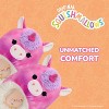 Squishmallows Fifi the Fox & Lola the Unicorn Dual Sizes Girls' Slippers. (Little Kids) - 3 of 4