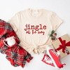 Simply Sage Market Women's Jingle All The Way Puff Print Short Sleeve Graphic Tee - 3 of 4