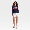 Women's Open Stitch Hooded Pullover Sweater - Universal Thread™ - 3 of 3