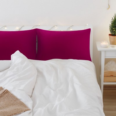 PiccoCasa Home Room Envelope Closure Design Cotton Pillowcases 2 Pcs