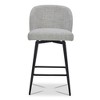 Spruce&Spring Counter Height Swivel Barstool with Metal Legs Set - 3 of 4
