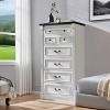Farmhouse 7 Drawers Dresser for Bedroom,  57″ Tall Dressers w/Roman Column - 2 of 4