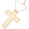 Bright Creations 12 Pack Unfinished Wooden Cross with Jute String, Small Wooden Crosses for Crafts and DIY Projects, 3.8 x 5 Inches - 4 of 4