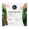 L . Ultra Thin Menstrual Pads - Regular - 42ct - 2 of 4