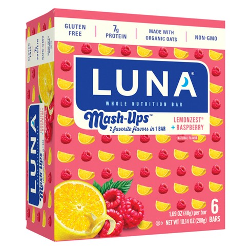 Luna Mash Ups Lemon Zest and Raspberry - 6ct - image 1 of 4