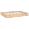 VidaXL Dog Bed 28.1 in.x21.3 in.x3.5 in. Solid Wood Pine - 2 of 4