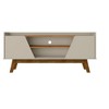 GDFStudio Ailey 53" Mid-Century Modern Wood TV Stand with Soft Close Doors - 2 of 4