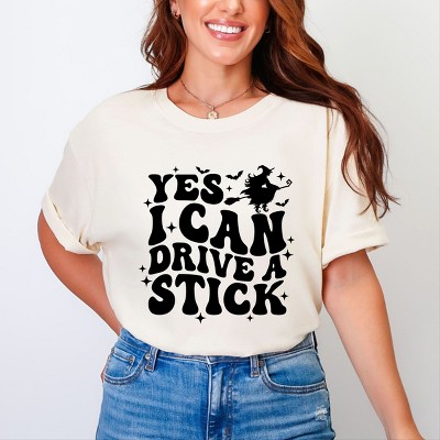 Simply Sage Market Yes I Can Drive A Stick Garment Dyed Tee