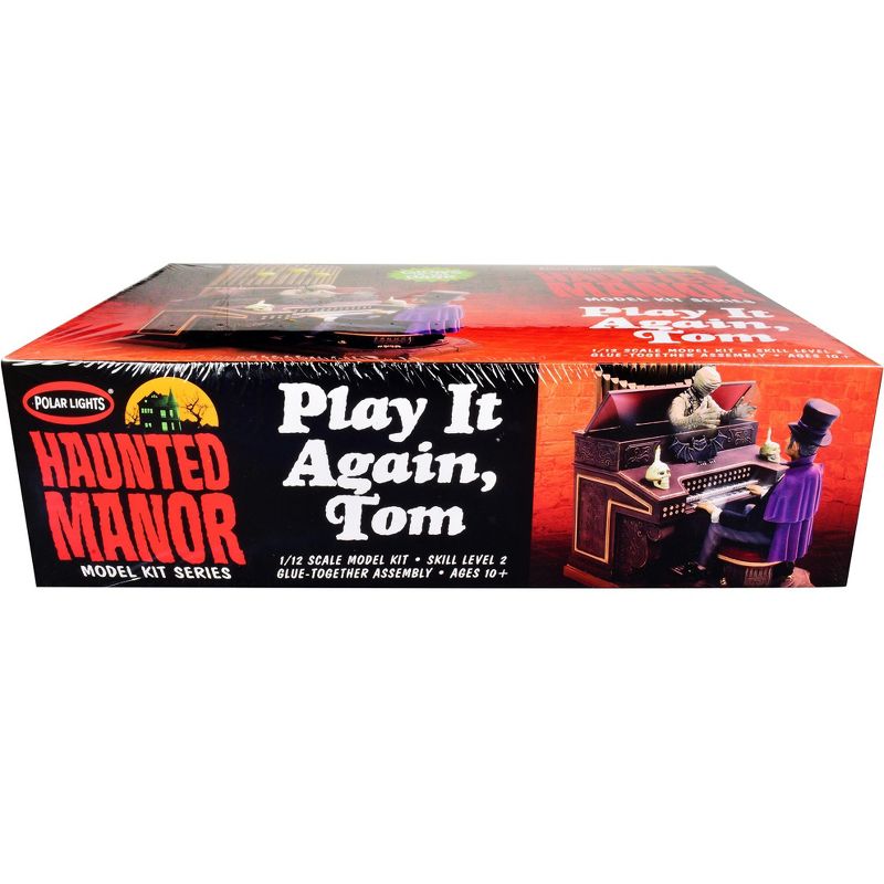 Skill 2 Model Kit Haunted Manor "Play it Again, Tom" Diorama Set 1/12 Scale Model by Polar Lights, 2 of 5